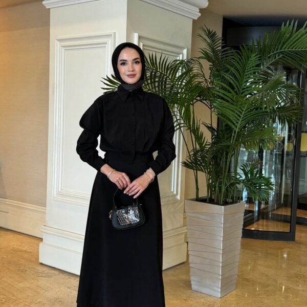 Farah Etekli Takım Siyah Renk